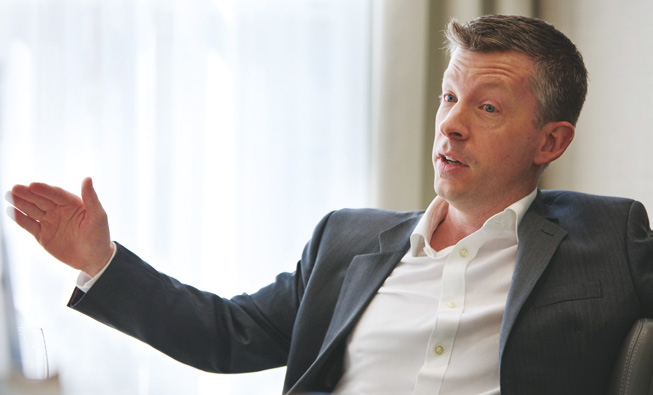 ICG Real Estate's David Mortimer at PERE 2025 Europe Debt roundtable